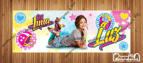 Soy Luna Cartel De Papel 90x32cm