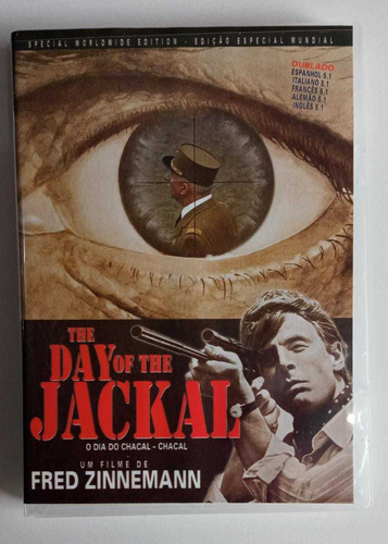 Dvd - O Dia Do Chacal (Usado)