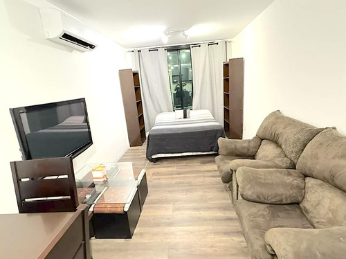 Apartamento En Venta Monoambiente Con Garaje Terraza Amenities Metros Rambla Y Wtc