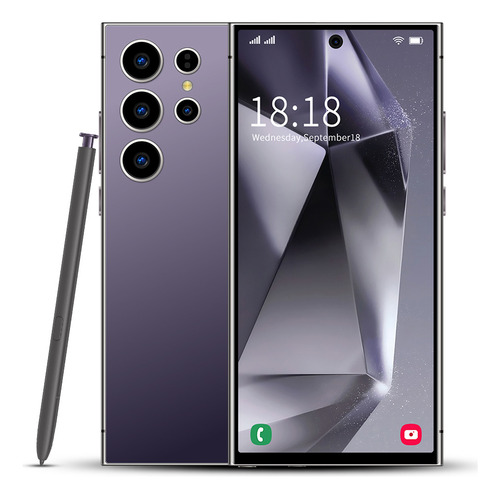 Telefone Barato Android Ventosa 4g S24 Ultra 6.6 Roxo