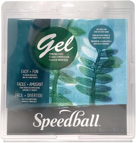 Placa De Impresion De Gel Speedball, 30cm X 30cm