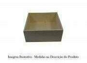 Caixa De Madeira Mini Quadrada - 10x10x5cm