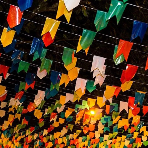 Bandeirinhas Festa Junina 100 Metros Promoção Atacado