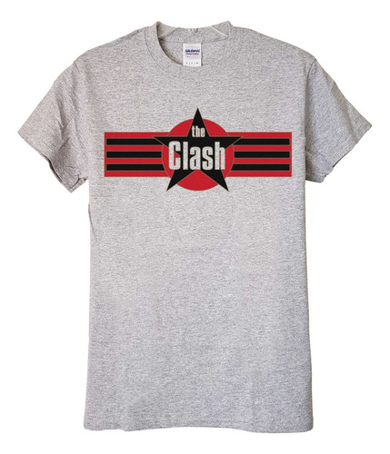 Polera The Clash Logo Star Punk Abominatron