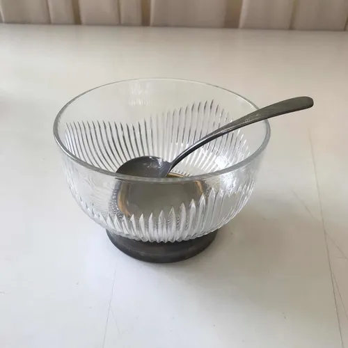 Compotera De Cristal Checo (Usado)