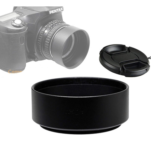 Fotasy Metal 43mm Lens Hood, 43mm Lens Hood Para Canon Fuji 