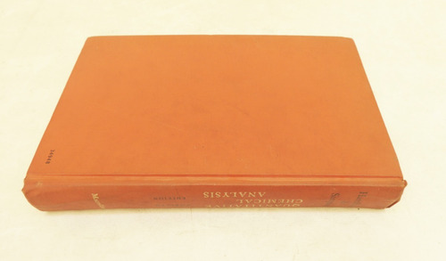 Livro Quantitative Chemical Analysis - Hamilton & Simpson