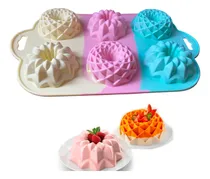 Comprar Molde De Silicon Gelatinas Individuales Roscas Panal