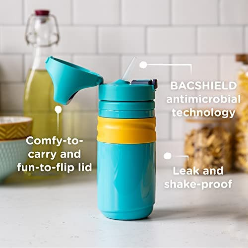 Tommee Tippee Superstar: Vaso Aislado Con Pajita Deportiva