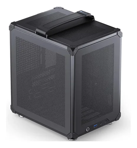 Jonsbo C6-itx Black Mini Itx Lidou Com A Caixa De Malha, Cha Negro
