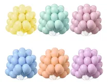 Comprar Globos Pasteles Látex Decoración Fiestas 12 Pulgadas X50 U.