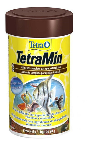 Imagem 1 de 3 de Ração Flocos Tetramin Flakes 20g