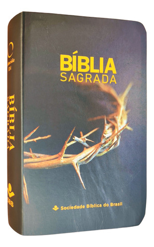 Biblia Sagrada Ra Coroa De Espinhos Edição De Bolso Com Indice Lateral