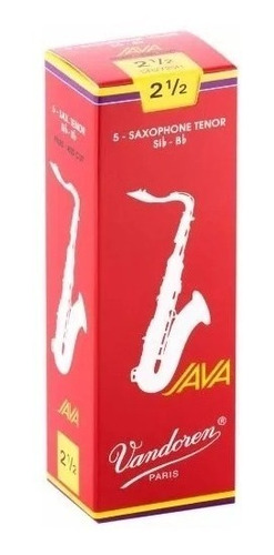 Caña Sax Tenor 2.5 Vandoren Filed Sr2725r(5) 