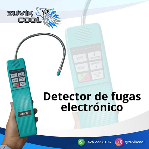 Detector De Fuga De Gas Refrigerante Electronico Hld-100+