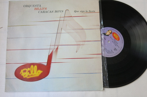 Vinyl Vinilo Lp Acetato The Billo´s Caracas Boys Que Siga La