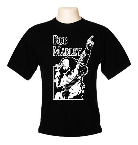 Camiseta Bob Marley - Tamanhos Especiais - Bd1328