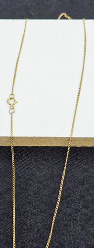 Collar-cadena Oro 10k Mex X810 Amarillo (Usado)