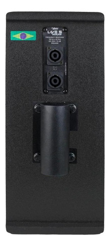 Caixa De Som Passiva Leacs Live 10 Pol. 200 W Rms Preta Cor Preto