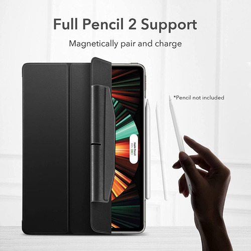Imagem 5 de 9 de Capa iPad Pro 12.9 (2021) Esr Trifold C/suporte Caneta