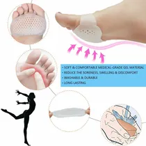Comprar Protector X 2 Gel Silicona Metatarso Almohadilla Planta Pie