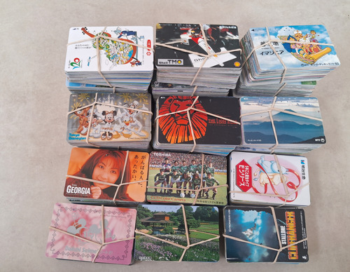 Coleção 2133 Cartões Telefônicos Diferentes Do Japão Ntt