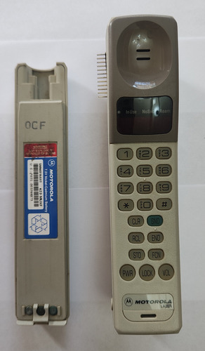 Antiguo Teléfono Celular Motorola Dynatac Lazer Gris (Usado)