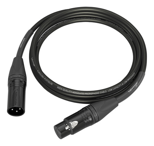 Cable Para Micrófono 3 M Conectores Xlr Behringer Pmc-300