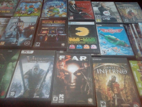 Mas De 120 Juegos Dvd P/computadora Solo Va El Lote  $ 5.800