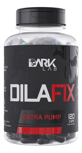 Vasodilatador Dilafix Extra Pump 120 Caps Dark Lab Sabor Sem sabor