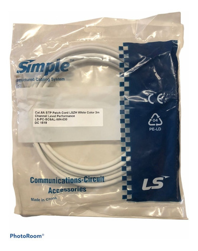 Patch Cord Libre Halógeno Stpbalnco 3 Mts