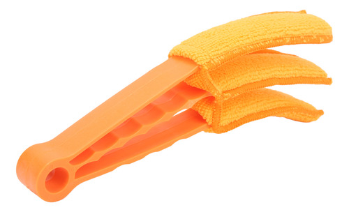 Limpiador De Persianas De Coche, Color Naranja, Multiusos