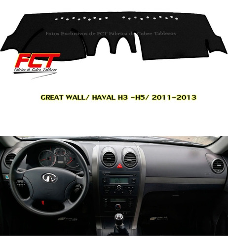 Cubre Tablero / Great Wall Haval H3 - H5/ 2011 2012 2013 Fct
