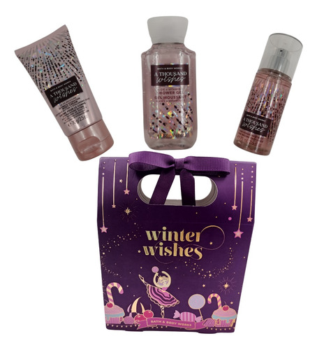 Set De Regalo Bath And Body Works 3 Piezas Travel