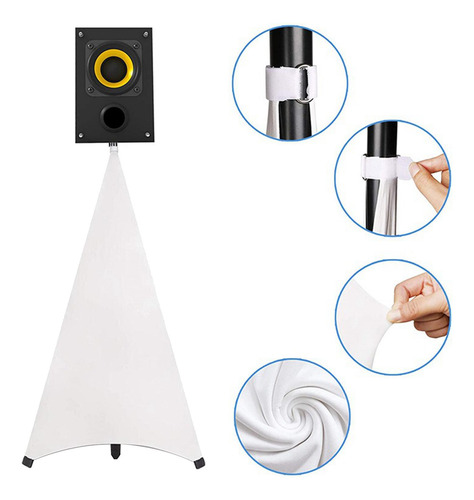 2 Uds. Funda Universal Para Soporte De Altavoz, Altura