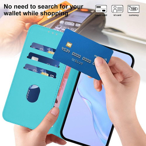 Funda De Piel Tipo Cartera Con Ranura For Teléfono Vivo Y53s