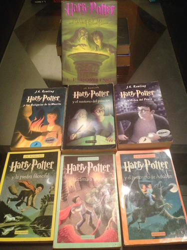 Harry Potter Libros 1-3 Y 5-7 (usados, Precios Varios)