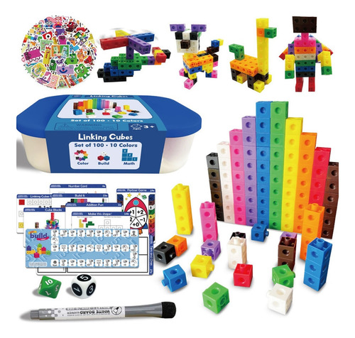 Juego De Actividades De Cubos Magic Mathlink De Numberblocks