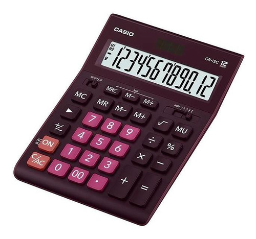 Calculadora Casio Escritorio Gr-12c-wr