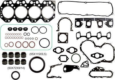 Set Empacaduras Toyoace 3.7 Diesel Bu 1989 1990 1991 1992