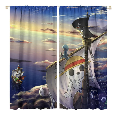 Hyza Cortina Opaca Anime Ventana Niño Niña Decoracion Para X