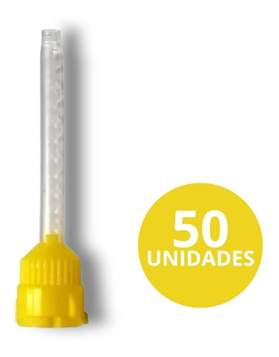50 Puntas Mezcladoras Para Silicona Panasil - Odontología