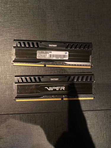 Memória Ram Ddr3 Patriot Viper 8gb (2x 4gb) Cl9 1866mhz (Usado)