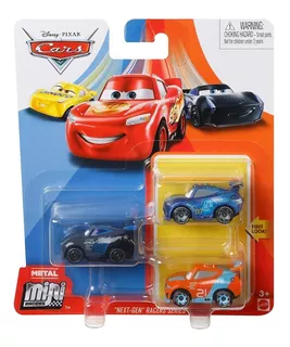 Disney Mini Racers Cars Next-gen Racers Series Pack 3