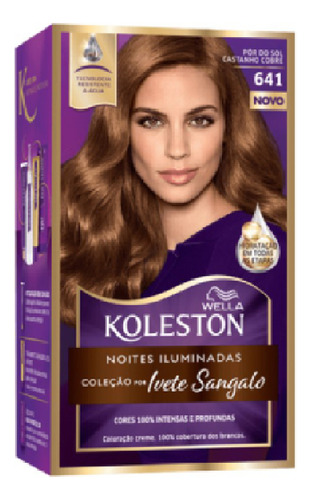 Koleston Coloração Creme Castanho Cobre 641