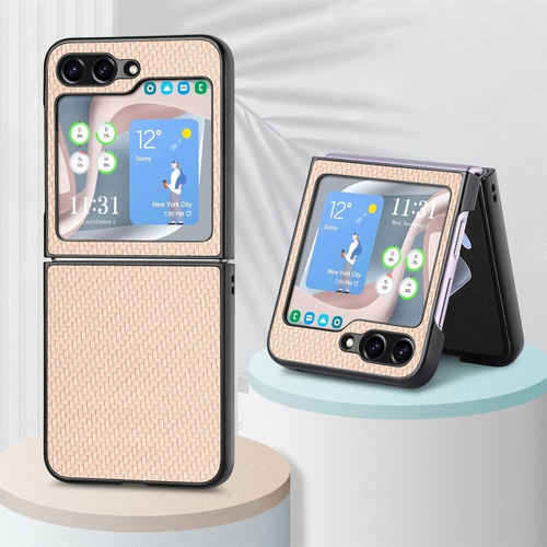 Capa Antichoque De Couro Com Textura Para Samsung