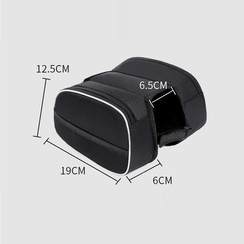 Bolsa De Cuadro Delantero De Bicicleta Bolsa De Manillar