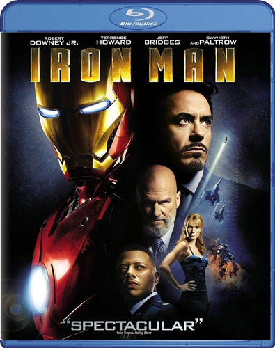 Iron Man Pelicula Blu-ray Original Nueva Sellada