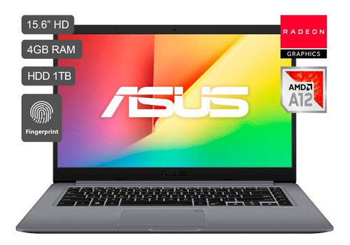 Laptop Asus X510qa-br130t Amd A12-9720 1tb 4gb 15.6