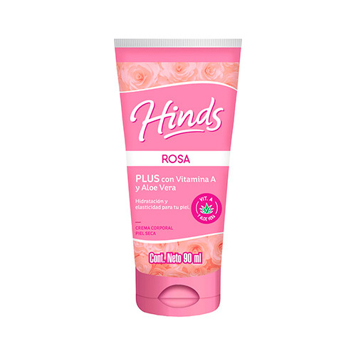 Crema De Manos Hinds Rosa Plus 90 Ml Universo Binario